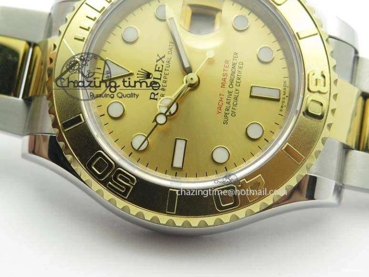 On Bracelet BP-Maker 116622 Best Edition SA3135 Yacht-Master YG SS Gold Dial YG SS 0123